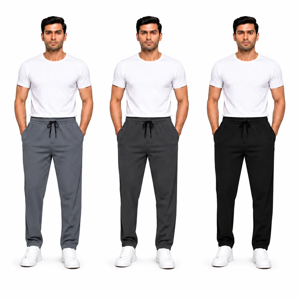 TwillFlex Men’s Track Trouser – Premium Cotton Twill